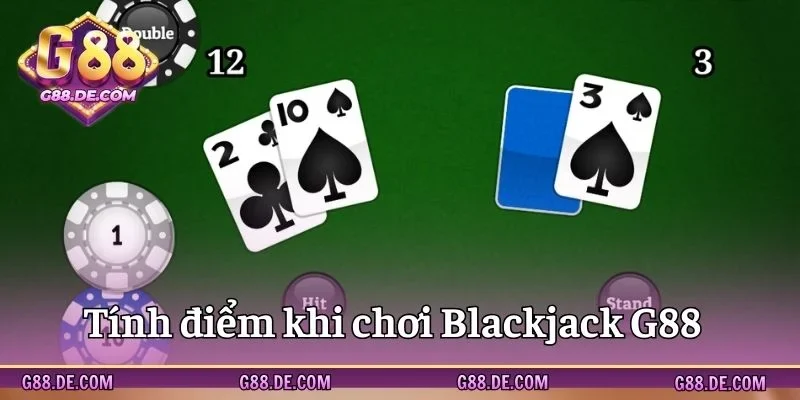 Hướng dẫn tính điểm khi chơi Blackjack tại G88
