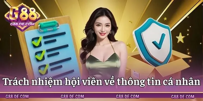 Trách nhiệm người chơi liên quan tới dữ liệu cá nhân